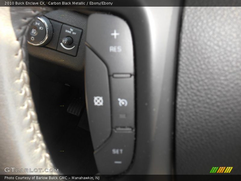 Carbon Black Metallic / Ebony/Ebony 2010 Buick Enclave CX