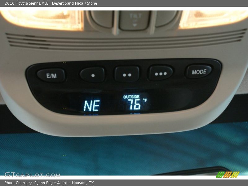 Desert Sand Mica / Stone 2010 Toyota Sienna XLE