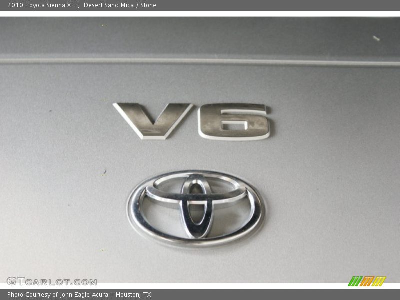 Desert Sand Mica / Stone 2010 Toyota Sienna XLE