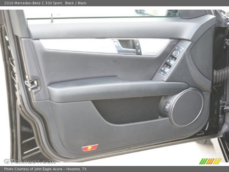Black / Black 2010 Mercedes-Benz C 300 Sport