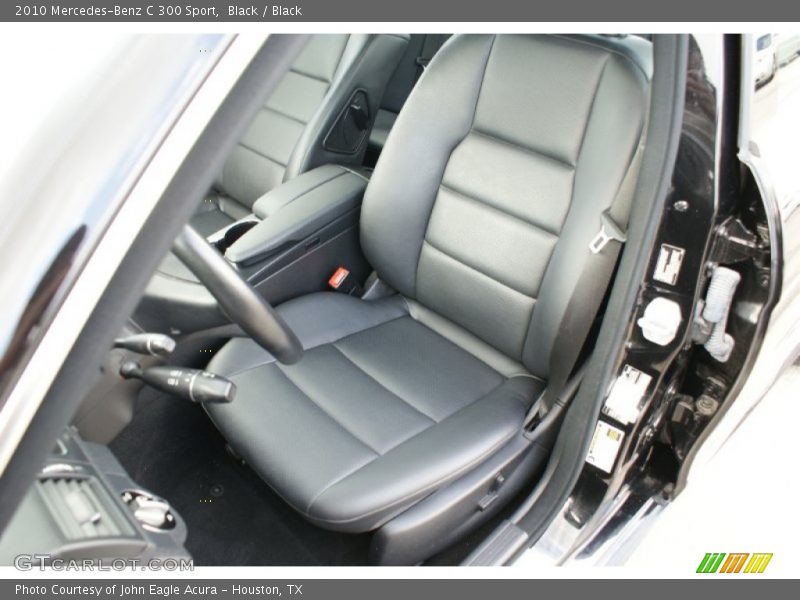 Black / Black 2010 Mercedes-Benz C 300 Sport
