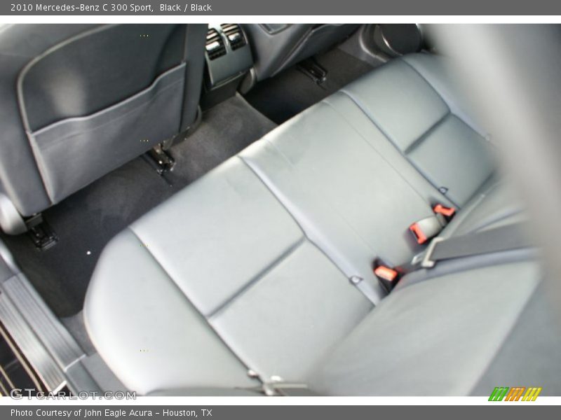 Black / Black 2010 Mercedes-Benz C 300 Sport