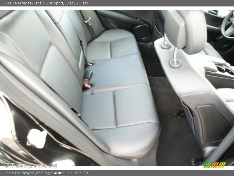 Black / Black 2010 Mercedes-Benz C 300 Sport