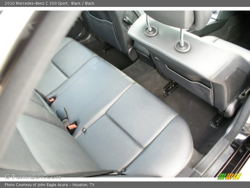 Black / Black 2010 Mercedes-Benz C 300 Sport
