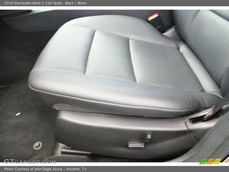 Black / Black 2010 Mercedes-Benz C 300 Sport