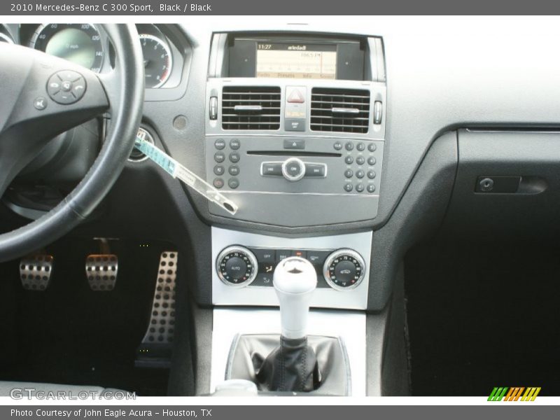Black / Black 2010 Mercedes-Benz C 300 Sport