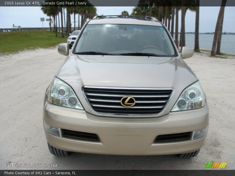 Dorado Gold Pearl / Ivory 2003 Lexus GX 470