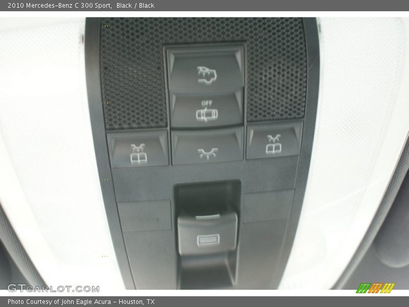 Black / Black 2010 Mercedes-Benz C 300 Sport