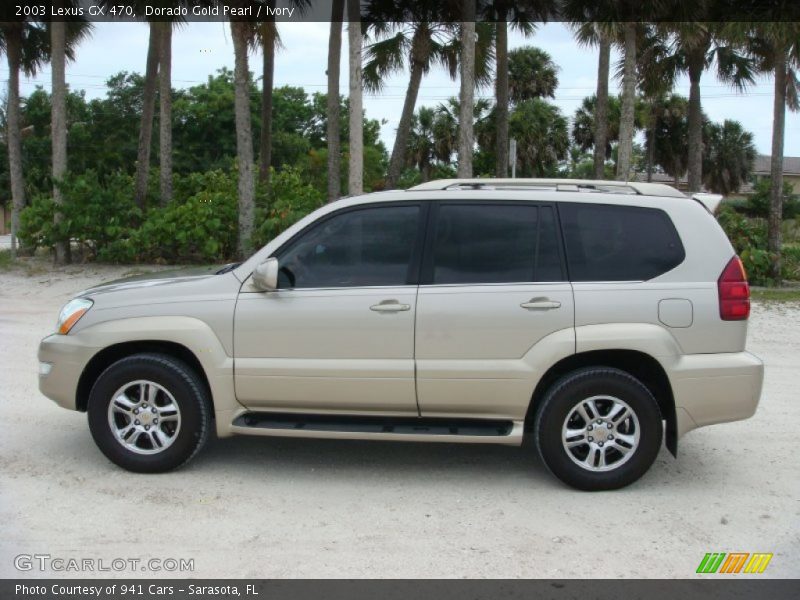  2003 GX 470 Dorado Gold Pearl