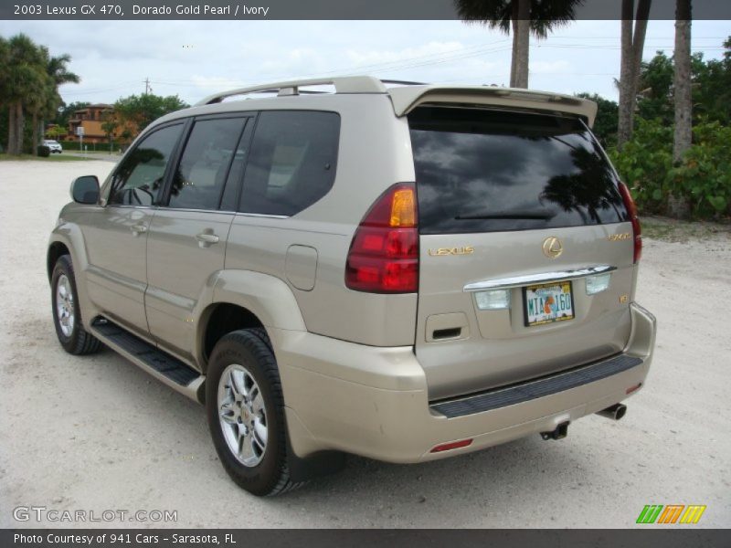 Dorado Gold Pearl / Ivory 2003 Lexus GX 470