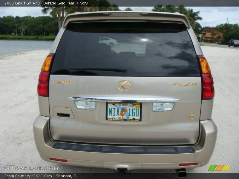 Dorado Gold Pearl / Ivory 2003 Lexus GX 470