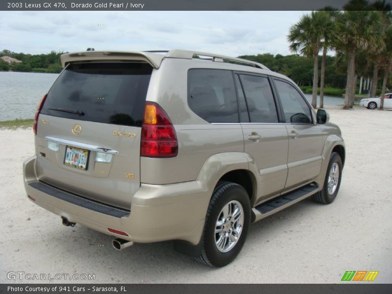 Dorado Gold Pearl / Ivory 2003 Lexus GX 470