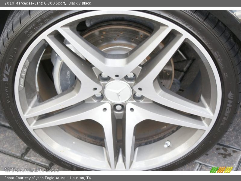 Black / Black 2010 Mercedes-Benz C 300 Sport