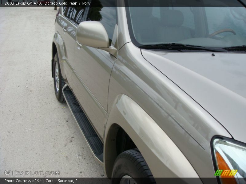 Dorado Gold Pearl / Ivory 2003 Lexus GX 470
