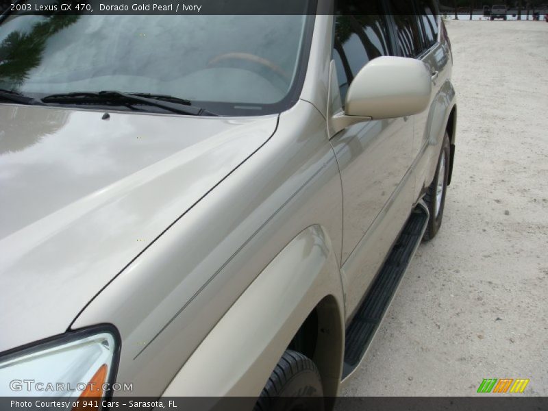 Dorado Gold Pearl / Ivory 2003 Lexus GX 470