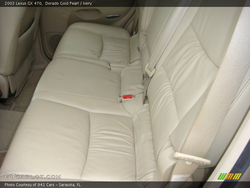 Rear Seat of 2003 GX 470