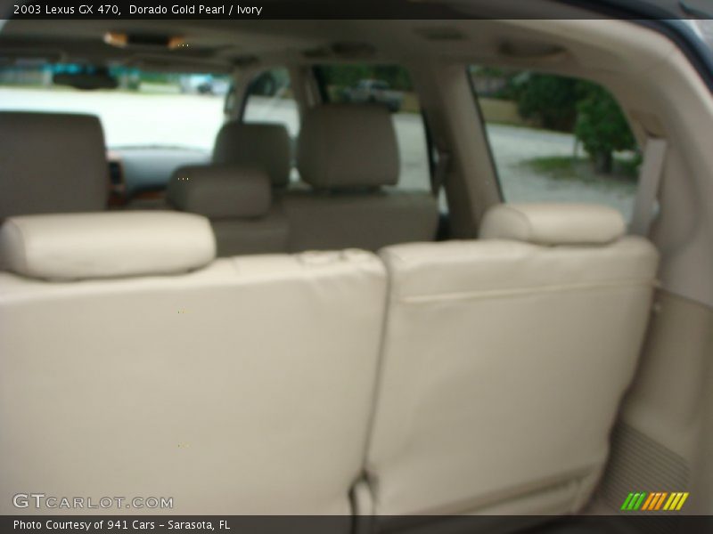 Dorado Gold Pearl / Ivory 2003 Lexus GX 470
