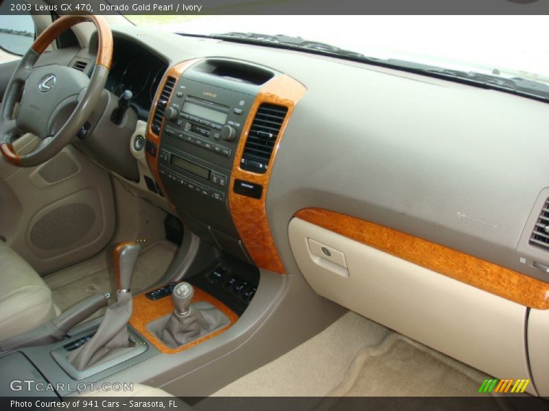 Dorado Gold Pearl / Ivory 2003 Lexus GX 470