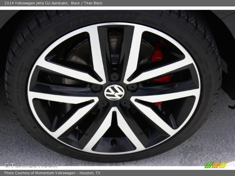 Black / Titan Black 2014 Volkswagen Jetta GLI Autobahn