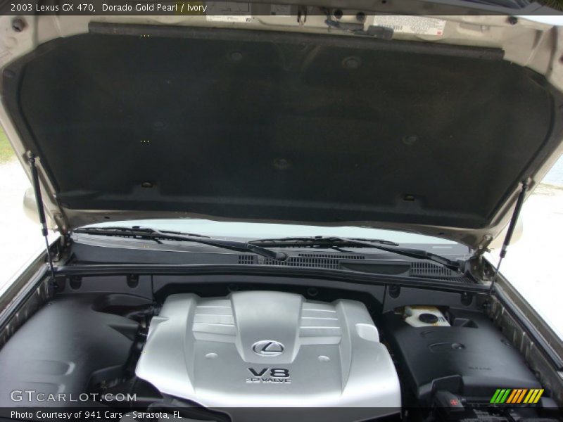 Dorado Gold Pearl / Ivory 2003 Lexus GX 470