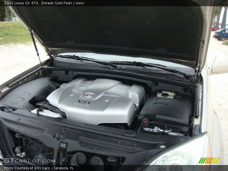 Dorado Gold Pearl / Ivory 2003 Lexus GX 470