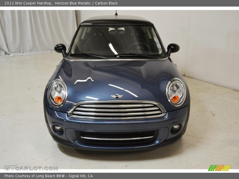 Horizon Blue Metallic / Carbon Black 2011 Mini Cooper Hardtop