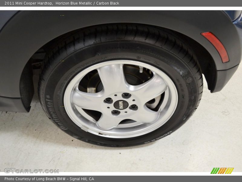 Horizon Blue Metallic / Carbon Black 2011 Mini Cooper Hardtop