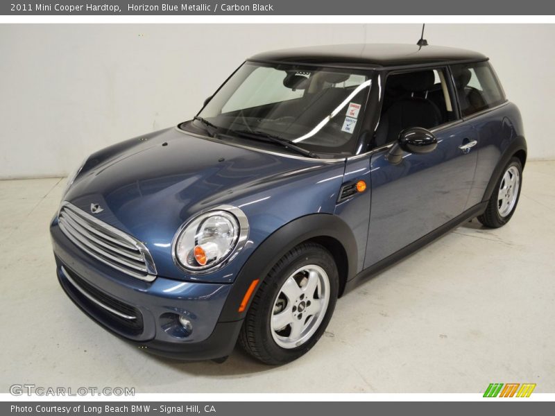 Horizon Blue Metallic / Carbon Black 2011 Mini Cooper Hardtop