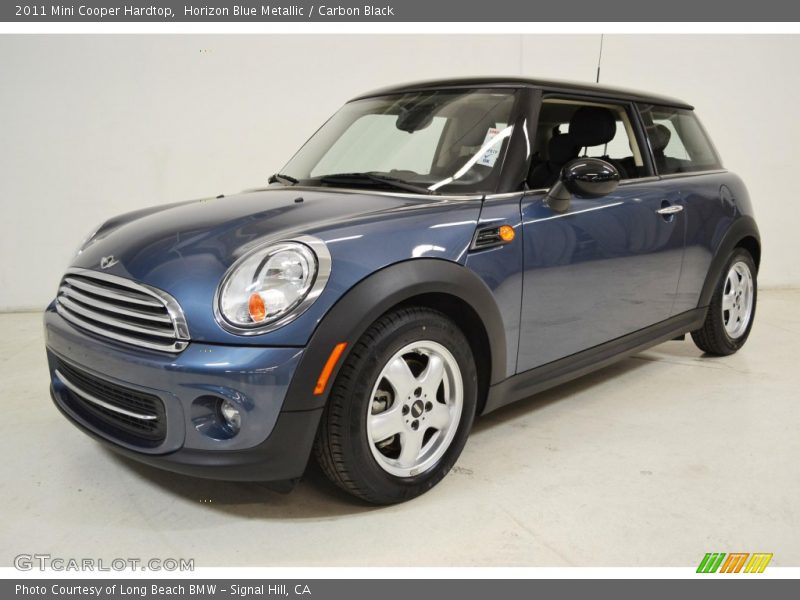 Horizon Blue Metallic / Carbon Black 2011 Mini Cooper Hardtop