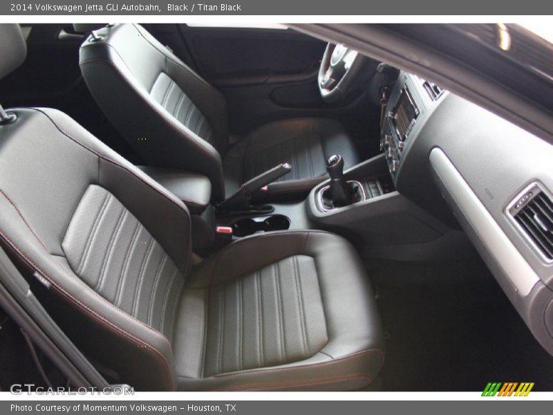 Black / Titan Black 2014 Volkswagen Jetta GLI Autobahn