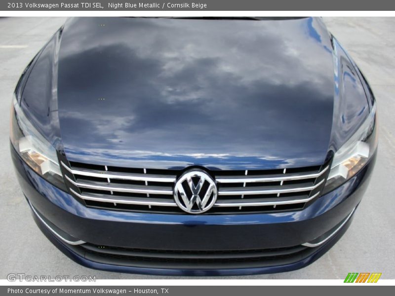 Night Blue Metallic / Cornsilk Beige 2013 Volkswagen Passat TDI SEL