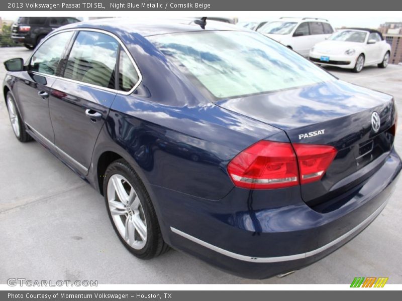 Night Blue Metallic / Cornsilk Beige 2013 Volkswagen Passat TDI SEL