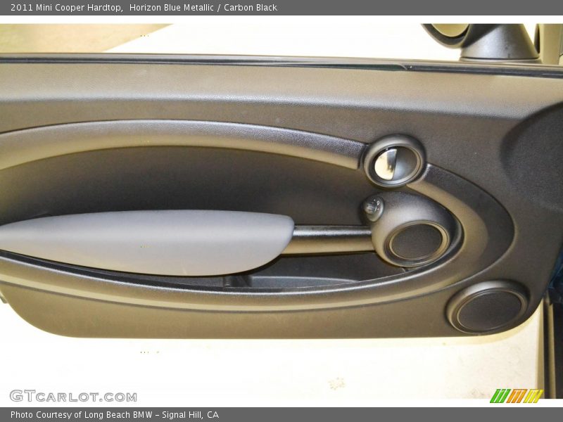 Horizon Blue Metallic / Carbon Black 2011 Mini Cooper Hardtop