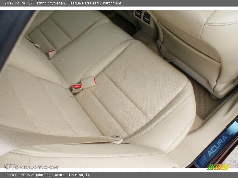 Basque Red Pearl / Parchment 2012 Acura TSX Technology Sedan
