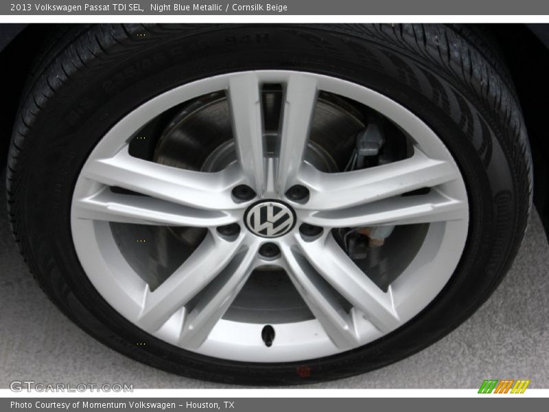 Night Blue Metallic / Cornsilk Beige 2013 Volkswagen Passat TDI SEL
