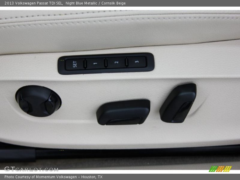 Night Blue Metallic / Cornsilk Beige 2013 Volkswagen Passat TDI SEL
