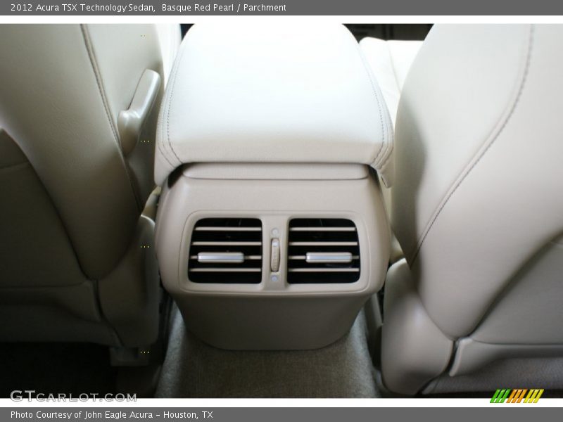 Basque Red Pearl / Parchment 2012 Acura TSX Technology Sedan