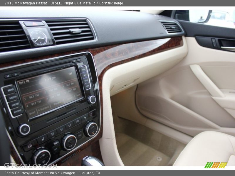 Night Blue Metallic / Cornsilk Beige 2013 Volkswagen Passat TDI SEL