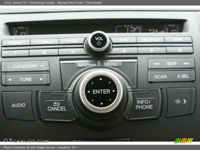 Basque Red Pearl / Parchment 2012 Acura TSX Technology Sedan