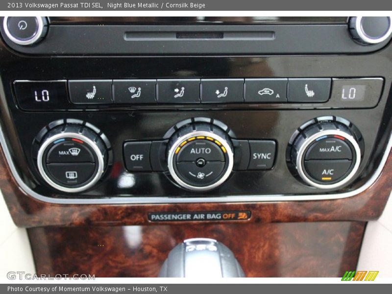 Night Blue Metallic / Cornsilk Beige 2013 Volkswagen Passat TDI SEL