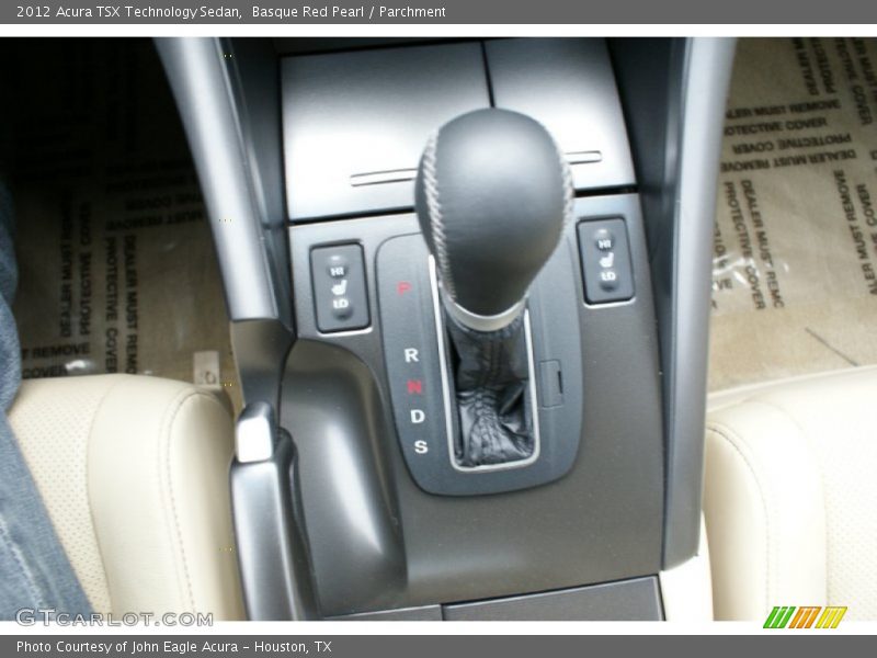 Basque Red Pearl / Parchment 2012 Acura TSX Technology Sedan