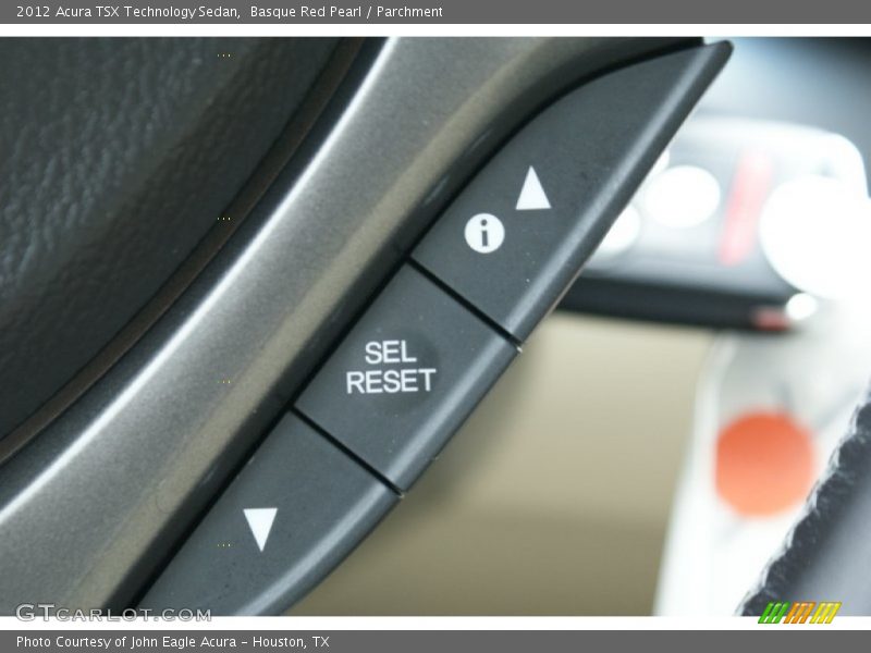 Basque Red Pearl / Parchment 2012 Acura TSX Technology Sedan