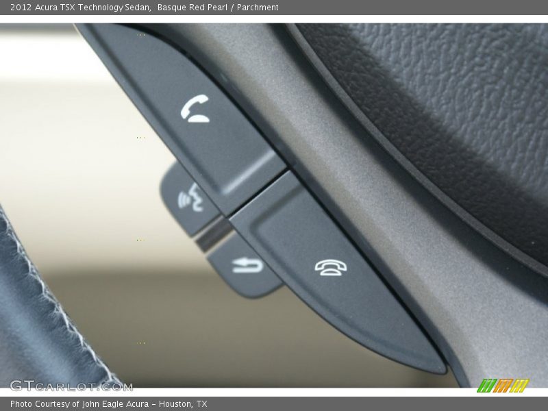 Basque Red Pearl / Parchment 2012 Acura TSX Technology Sedan