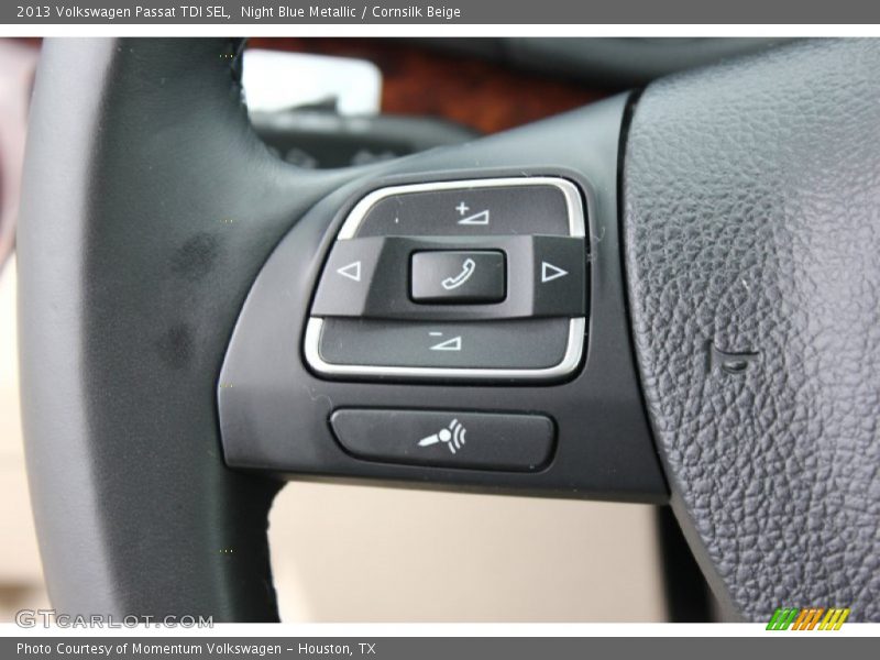 Night Blue Metallic / Cornsilk Beige 2013 Volkswagen Passat TDI SEL