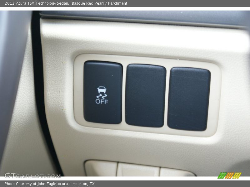 Basque Red Pearl / Parchment 2012 Acura TSX Technology Sedan
