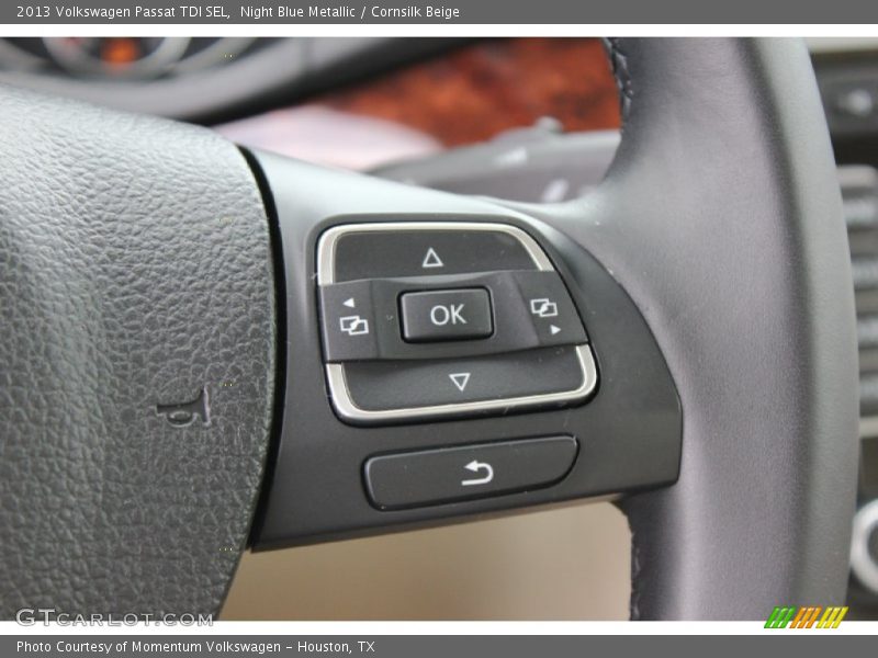 Night Blue Metallic / Cornsilk Beige 2013 Volkswagen Passat TDI SEL