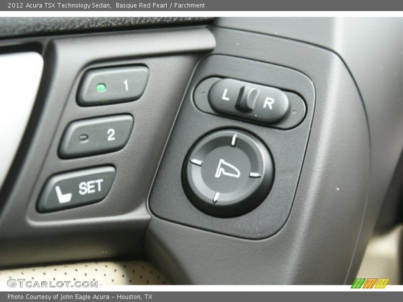 Basque Red Pearl / Parchment 2012 Acura TSX Technology Sedan