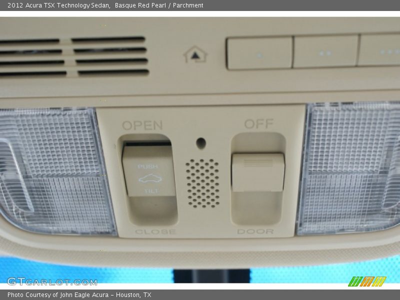 Basque Red Pearl / Parchment 2012 Acura TSX Technology Sedan
