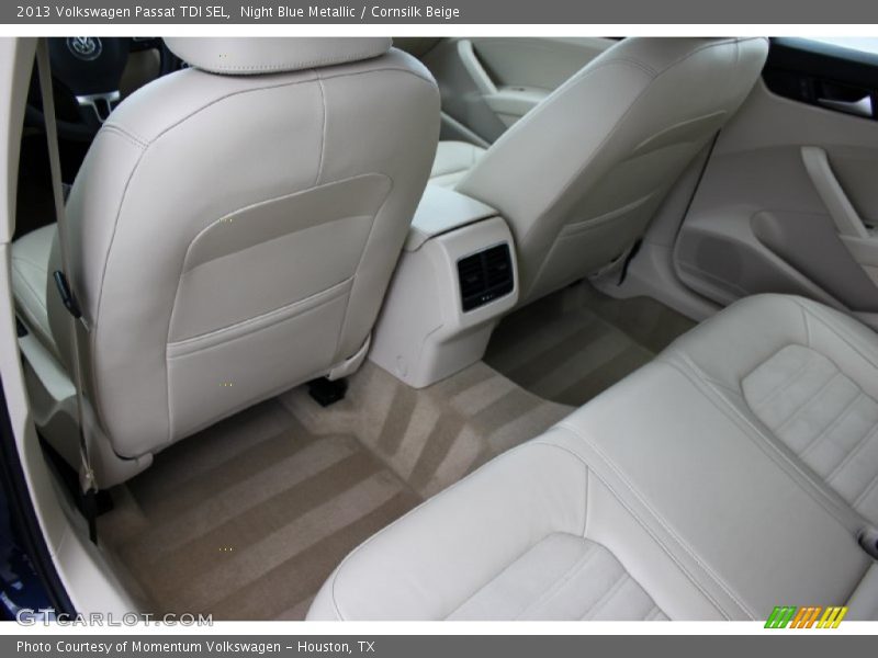 Night Blue Metallic / Cornsilk Beige 2013 Volkswagen Passat TDI SEL