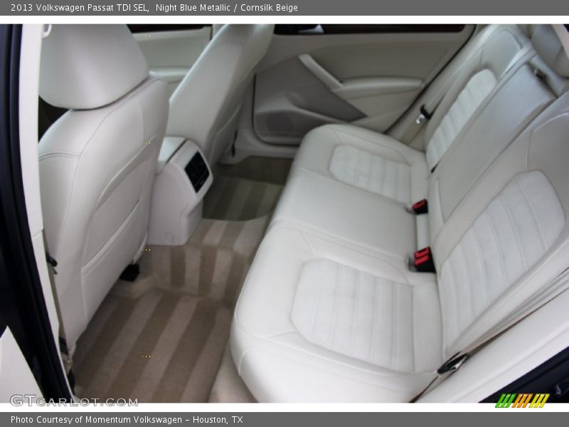 Night Blue Metallic / Cornsilk Beige 2013 Volkswagen Passat TDI SEL